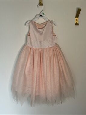 Beautiful blush formal dress - 2T/3T